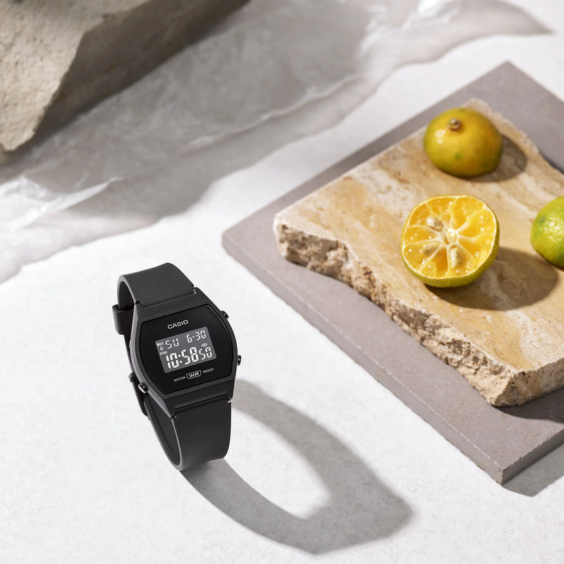 Casio Unisex Resin Watch, Black Case/Dial | Lw-204-1b by i-watch