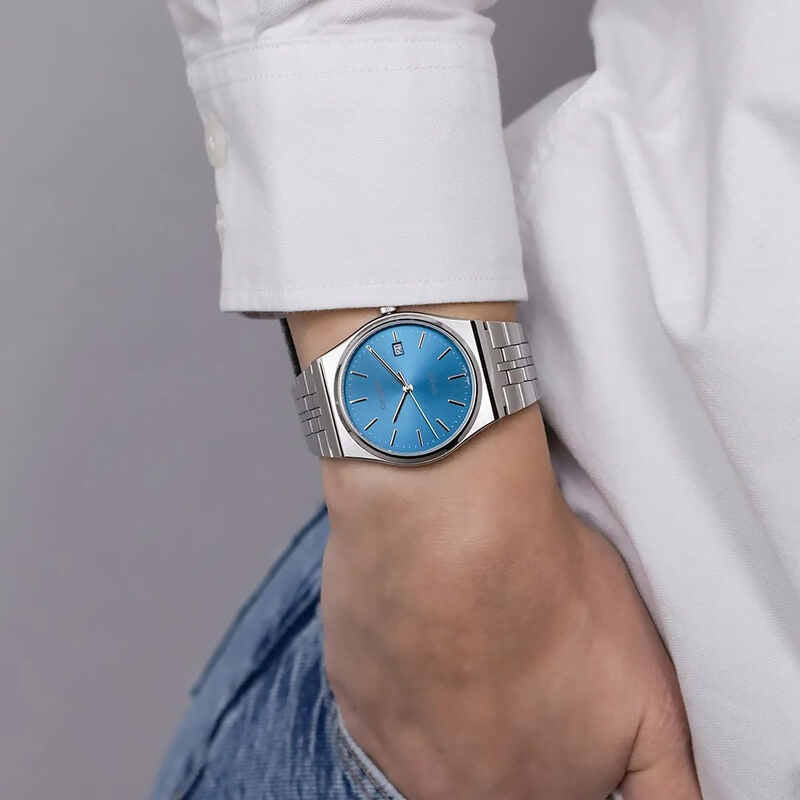 CASIO MTP-B145D-2A2V BOLD VERSATILITY - STYLISH MEN'S WATCH WITH BLUE DIAL & STAINLESS STEEL BAND-i-Watch-5