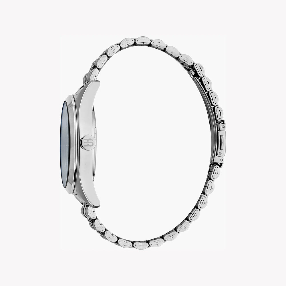 Esprit Men's Silver Stainless Steel Watch, Silver Dial | Es1g242m0025 by i-watch