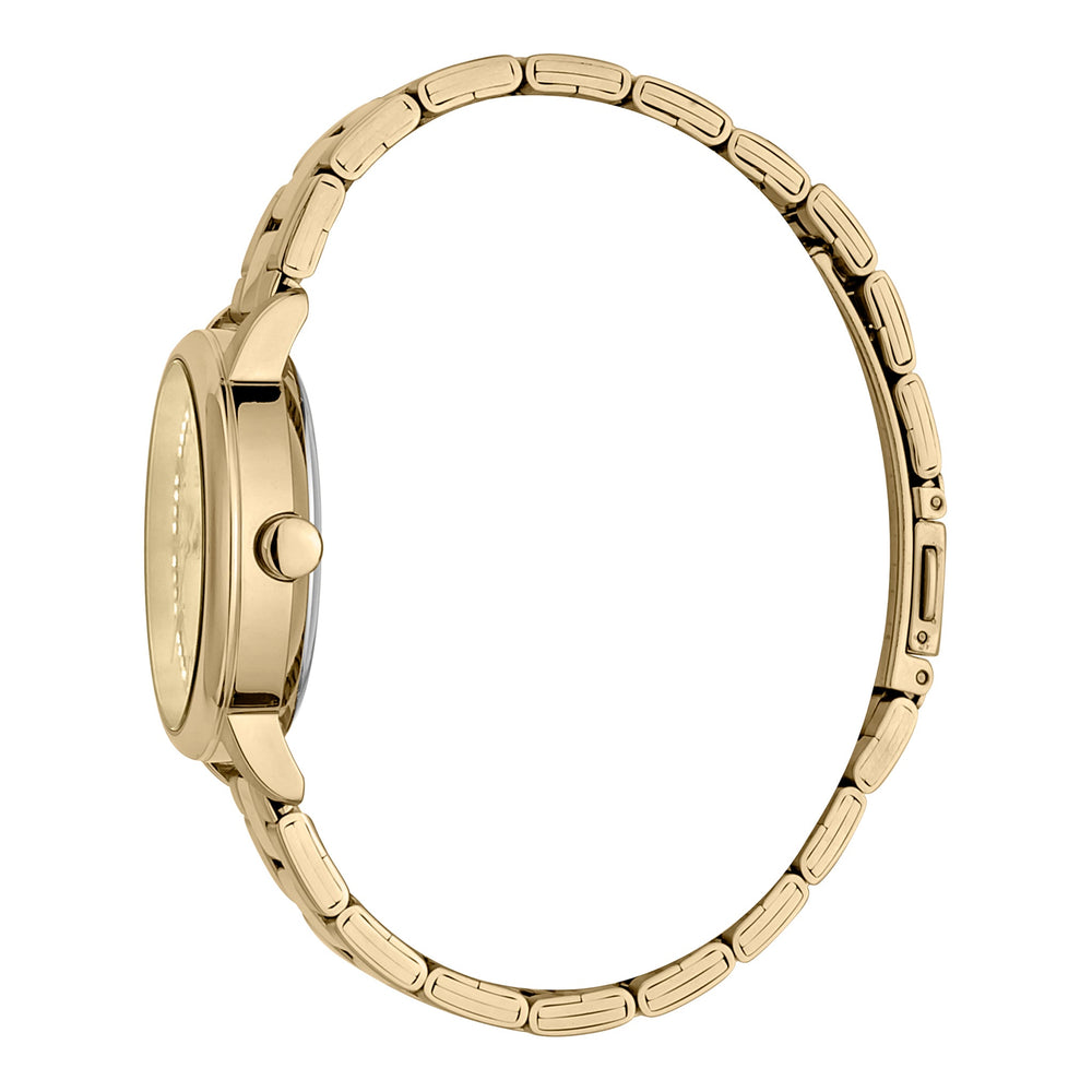 Esprit Women's Watch With Gold Stainless Steel Case And Gold Stainless Steel Band by i-watch