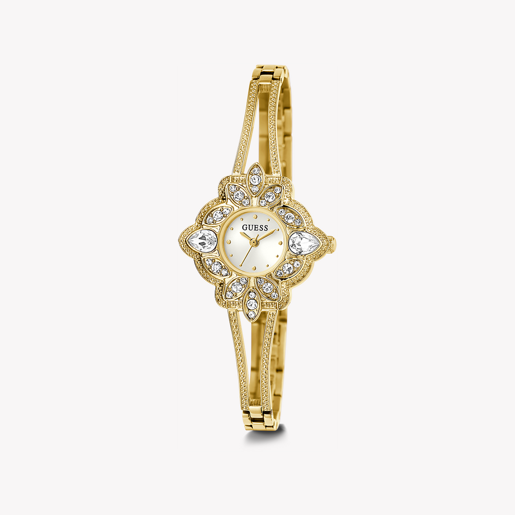 GUESS GW0681L2 RADIANT CHARM - ELEGANT GOLD WOMEN'S WATCH WITH WHITE DIAL & COMFORT FIT-i-Watch-4