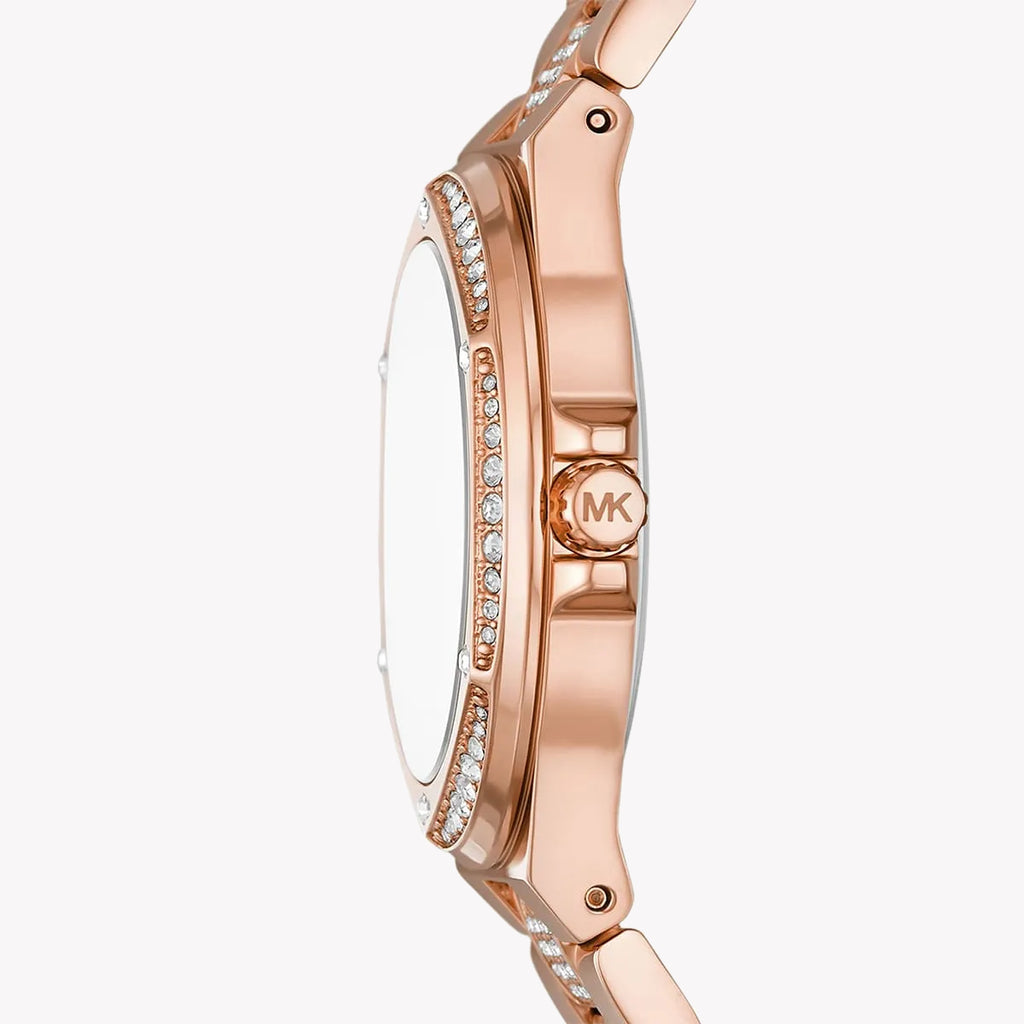 MICHAEL KORS MK7362 ROSE GOLD CHIC - ELEGANT WOMEN'S WATCH with stainless steel band and white dial-i-Watch-2
