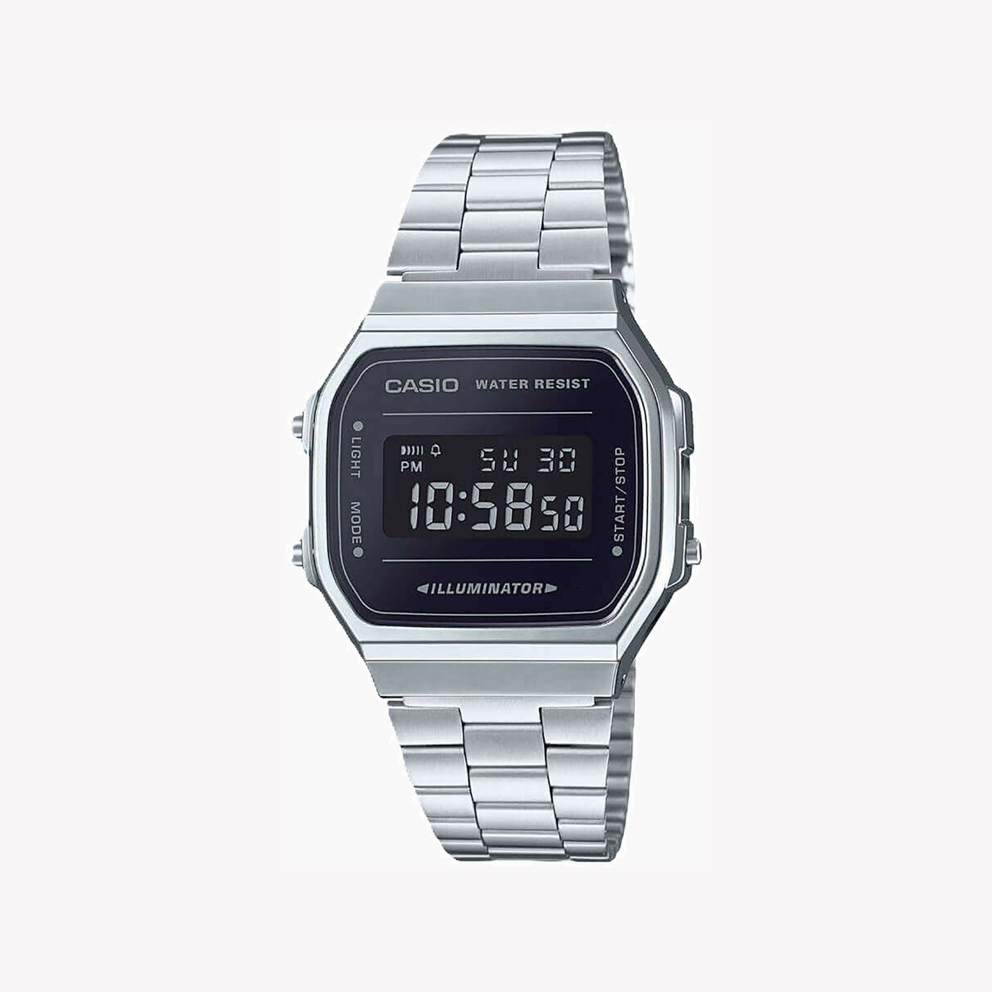 CASIO A168WEM-1EF Analoge Herrenuhr mit 36 ​​mm Gehäuse