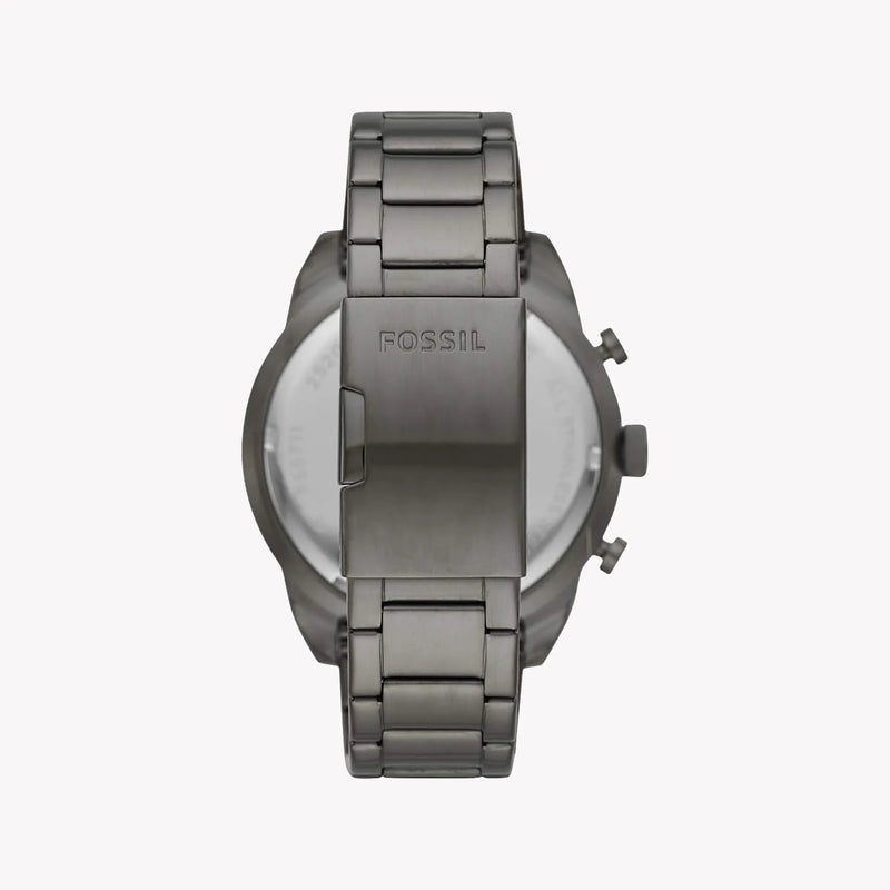 Fossil Men's Gray Stainless Steel Watch, Blue Dial | Fs5711 by i-watch