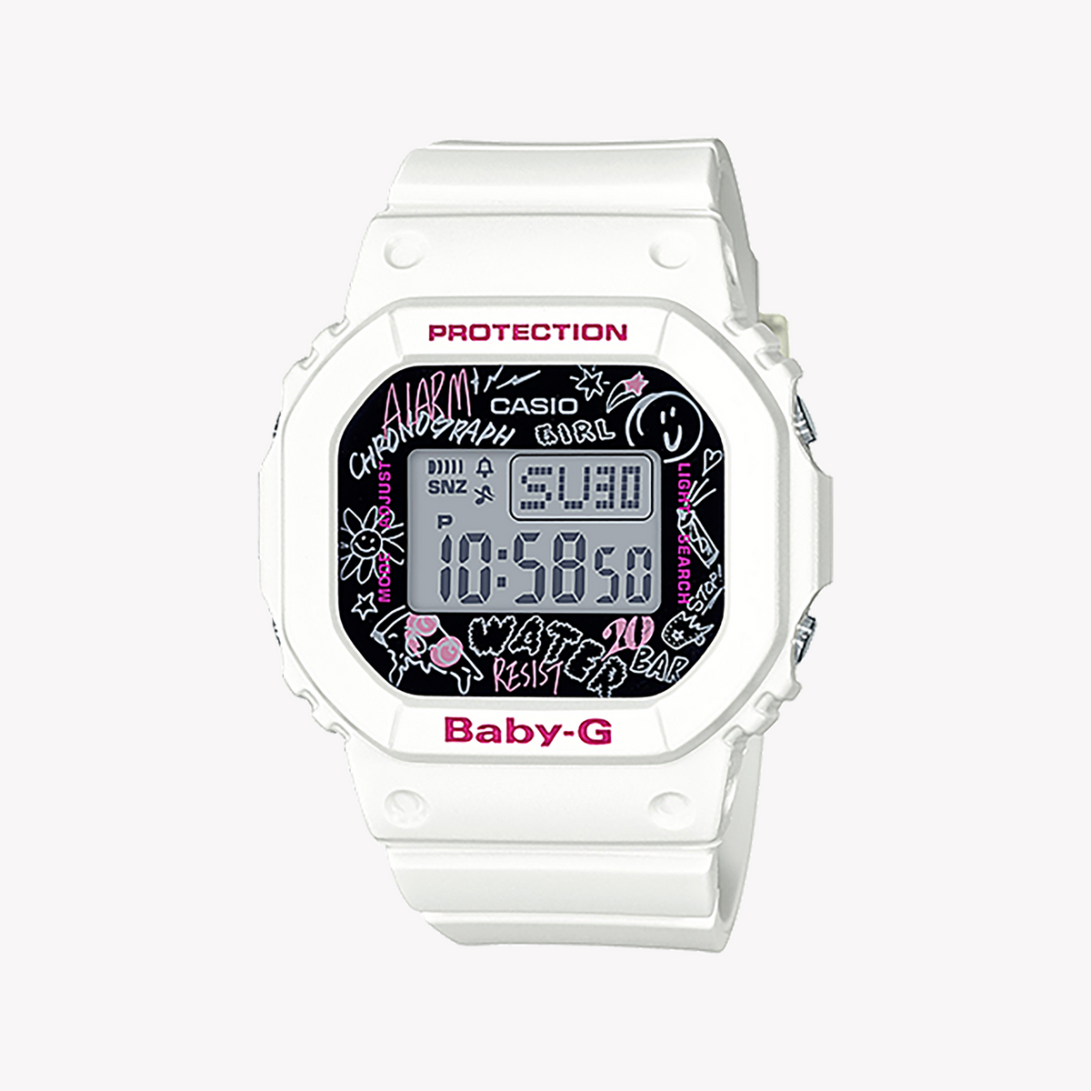 CASIO BABY-G BGD-560SK-7DR - GRAFFITI VIBRANCE FOR ACTIVE WOMEN