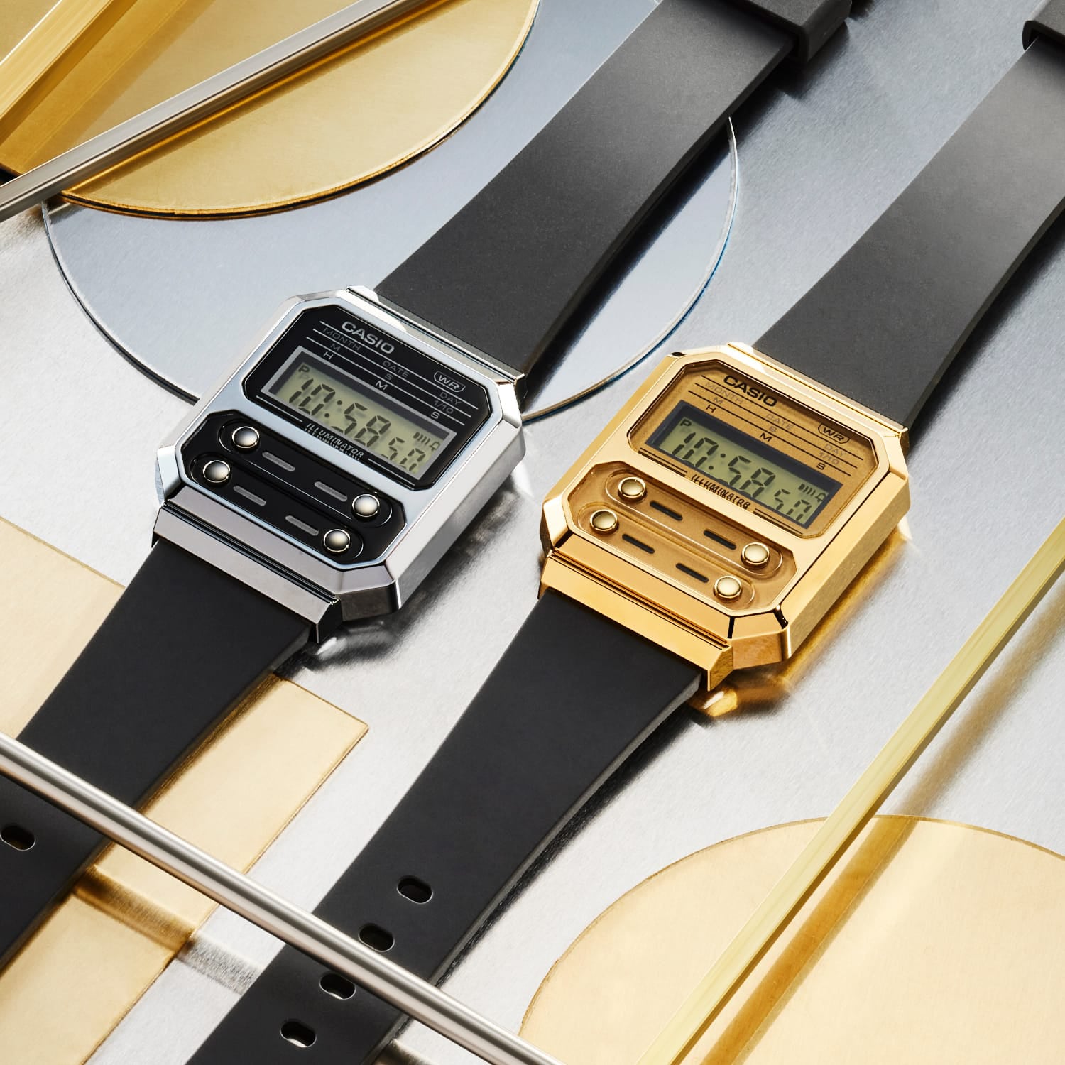 CASIO A100WEF-1A ADVENTURE TIME - SPORTY STYLISH DIGITAL WATCH WITH LED BACKLIGHT AND STOPWATCH FUNCTION-i-Watch-3
