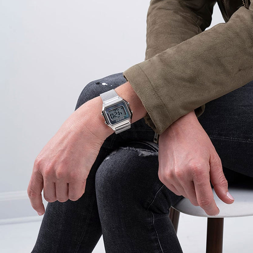 GUESS GW0343L1 - ELEGANTLY MODERN SILVER DIGITAL WATCH FOR THE SOPHISTICATED WOMAN-i-Watch-3