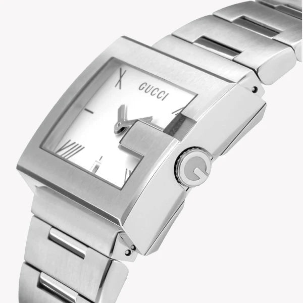 GUCCI YA100306 SILVER ELEGANCE - REFINED STYLE MEN'S WATCH WITH QUARTZ MOVEMENT-i-Watch-2