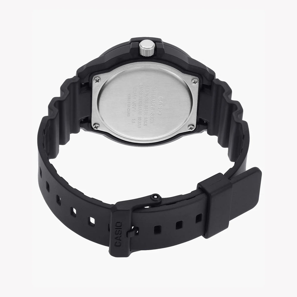 CASIO MRW-200H-2BV BOLD PERFORMANCE - ADVENTURE-READY MEN'S WATCH with Black Resin Band and Sleek Dial-i-Watch-4
