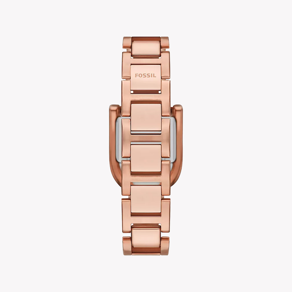 FOSSIL Women's Watch with Rose Gold Stainless Steel Case and Rose Gold Stainless Steel Band-i-Watch-3