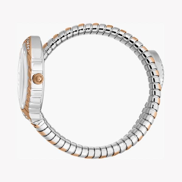 Just Cavalli Women's Two Tone Watch, Silver Dial | Jc1l322m0065 by i-watch