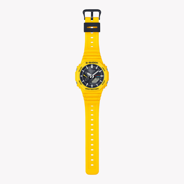 CASIO G-SHOCK GA-B2100C-9ADR OAK BOLD - MEN'S RESILIENT TIMEPIECE WITH YELLOW DESIGN-i-Watch-5