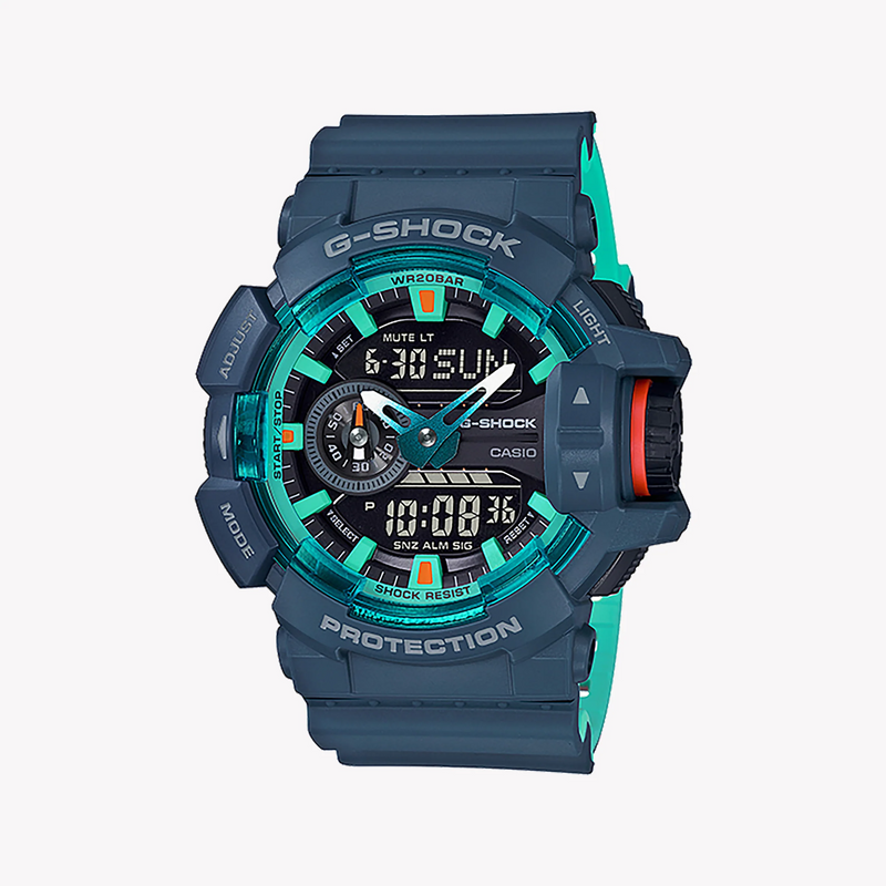 Casio G-Shock Ga-400cc-2adr Bold Sporty Style - Vibrant Blue Timepiece For Adventure-Ready Men by i-watch
