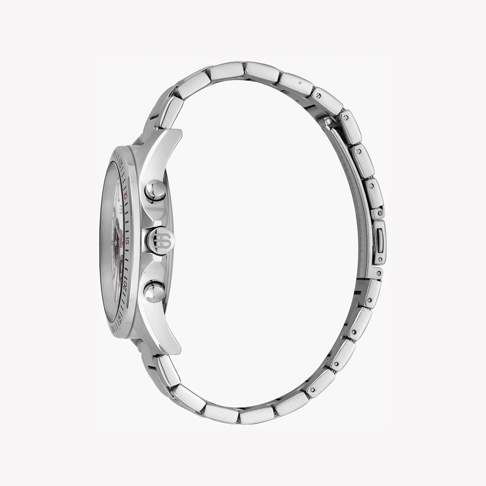 Esprit Men's Silver Stainless Steel Watch, Silver Dial | Es1g011m0075 by i-watch