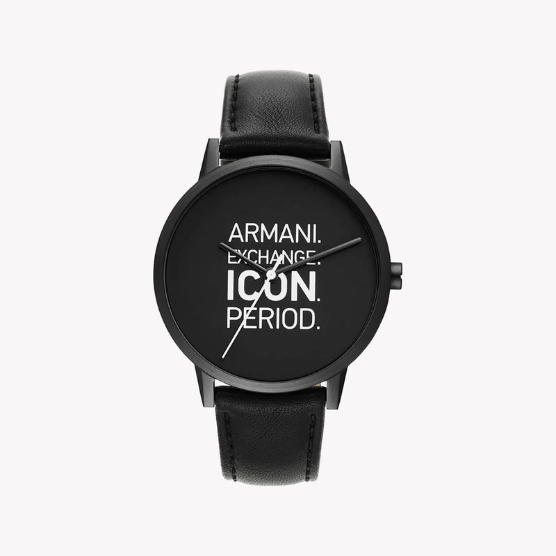 ARMANI EXCHANGE AX2732 - BOLD BLACK TIMEPIECE FOR MODERN MEN'S STYLE