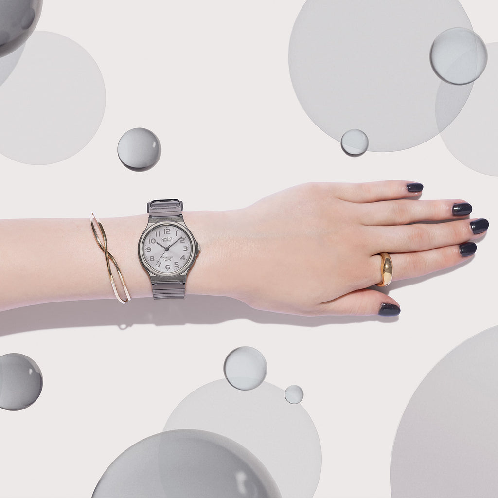 CASIO MQ-24S-8BEF MODERN ELEGANCE - VERSATILE ANALOG WATCH WITH SLEEK SILVER DESIGN-i-Watch-3