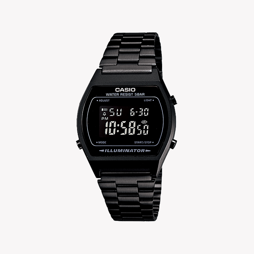CASIO B-640WB-1BEF BOLD PERFORMANCE - STYLISH ADVENTURER UNISEX WATCH WITH BLACK METAL BAND & DISPLAY