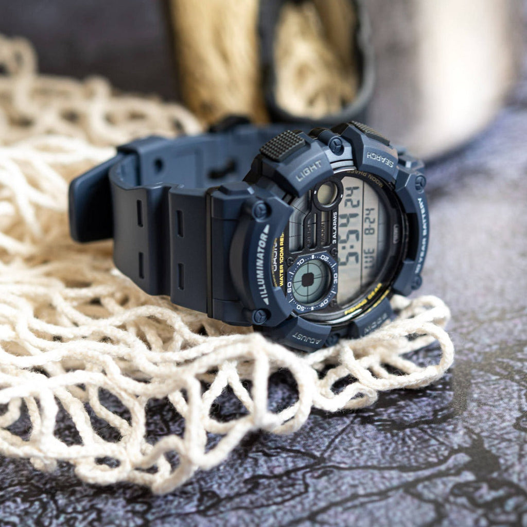 CASIO A100WEF-8ADF SPORTY VERSATILITY - ELEGANT DIGITAL WATCH WITH STAINLESS STEEL BAND & WATER RESISTANCE-i-Watch-6