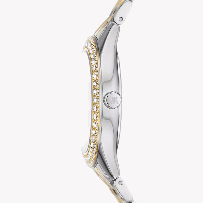 Michael Kors Women's Silver-Gold Watch, Stainless Steel | Mk4811 by i-watch