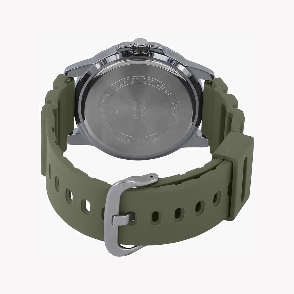 CASIO MTP-VD300-3B ADVENTURE TIME - SPORTY GREEN RESIN & STAINLESS STEEL MEN'S WATCH-i-Watch-2