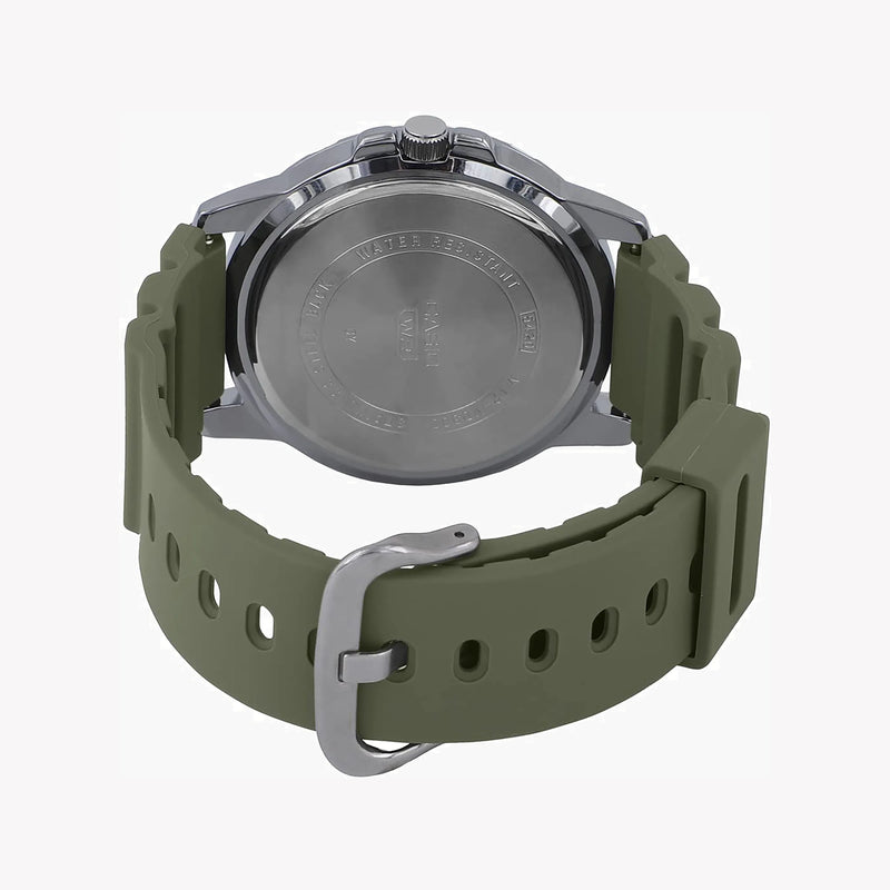 Casio Men's Green Resin Watch, Stainless Steel Case | Mtp-Vd300-3b by i-watch
