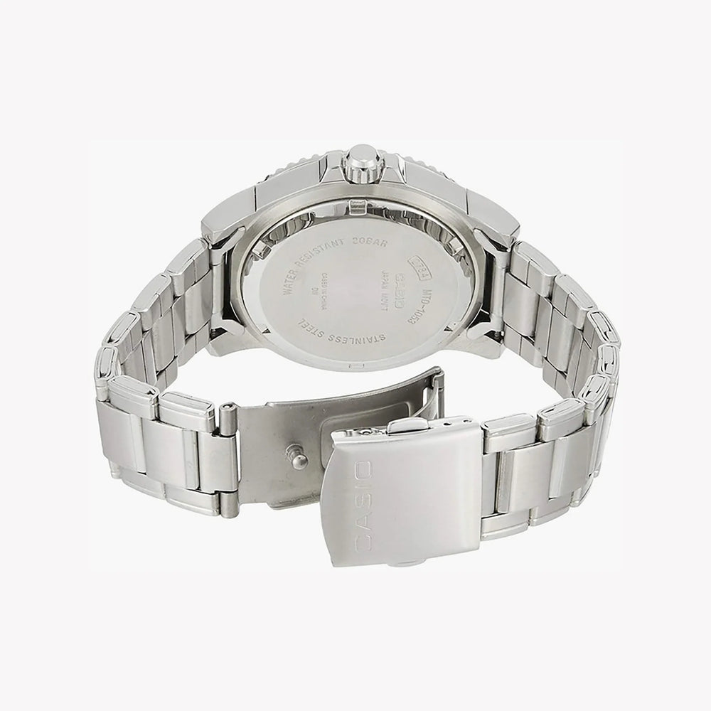 Timeless Elegance Men's Stainless Steel Watch, Silver | Mtd-1053d-2ave by i-watch
