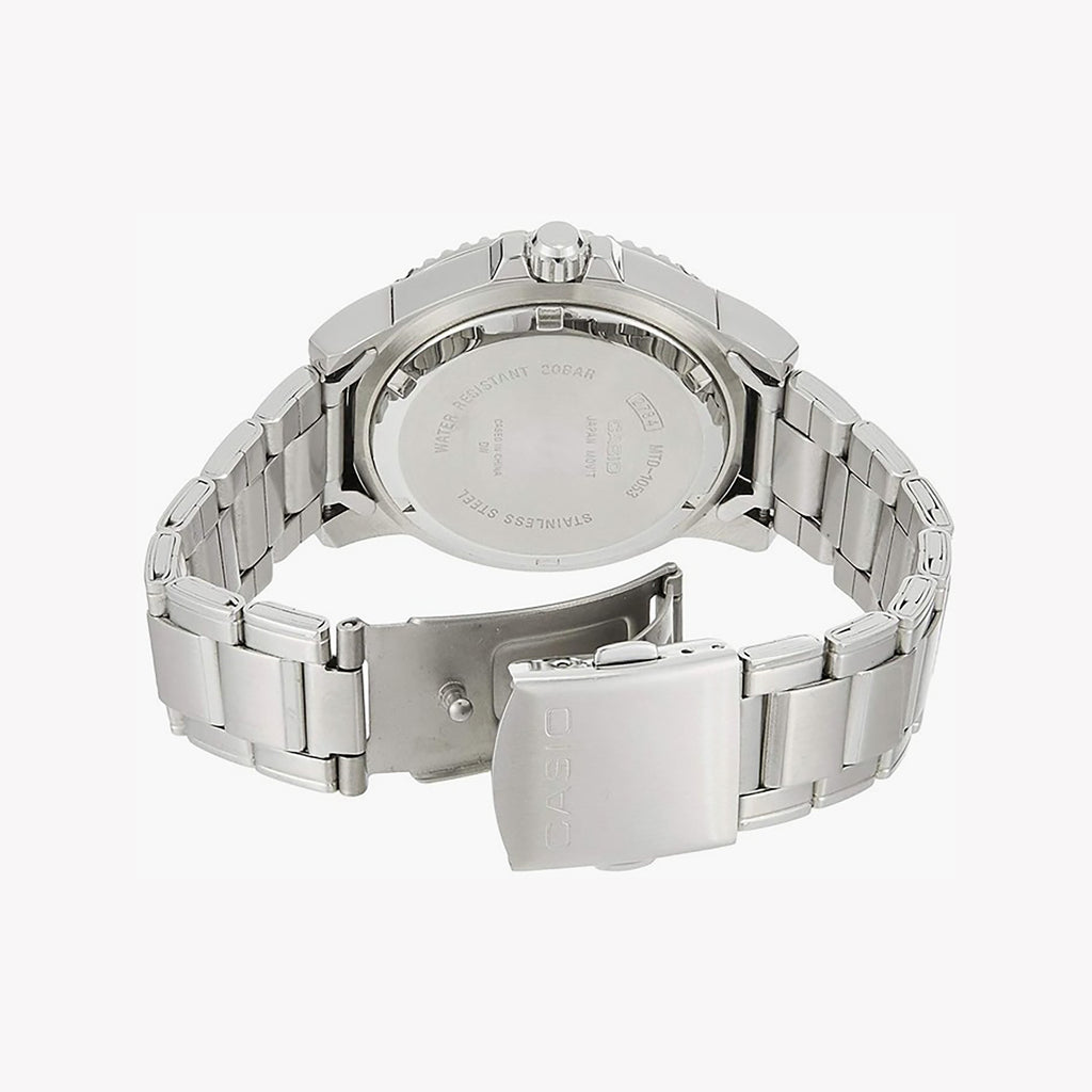 MTD-1053D-2AVE TIMEPIECE - ELEGANT ADVENTURER MEN'S WATCH WITH STAINLESS STEEL BRACELET-i-Watch-2