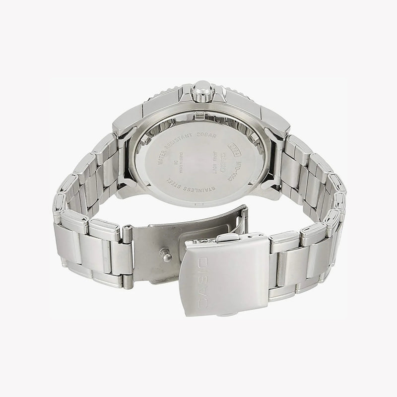 Timeless Elegance Men's Stainless Steel Watch, Silver | Mtd-1053d-2ave by i-watch