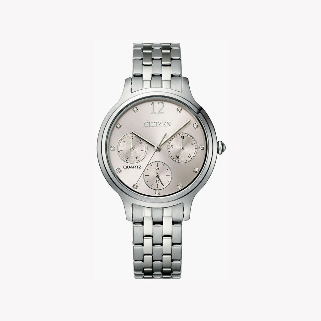 CITIZEN ED8180-52X - ELEGANTLY DYNAMIC WOMEN'S STAINLESS STEEL TIMEPIECE