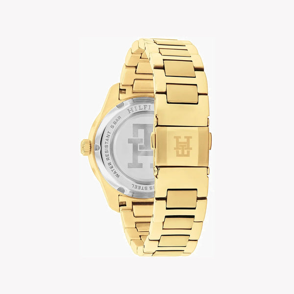 Tommy Hilfiger Women's Gold Watch, White Dial | Th85 by i-watch