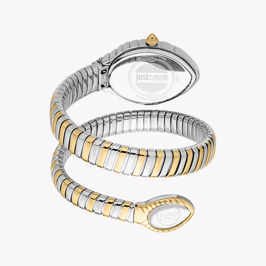 JUST CAVALLI JC1L322M0055 - ELEGANT TIMEPIECE FOR THE MODERN WOMAN - TWO-TONE SILVER & GOLD-i-Watch-4
