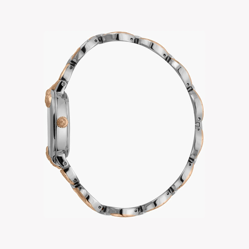 Just Cavalli Women's Silver & Rose Gold Watch, Silver Dial | Jc1l206m0065 by i-watch