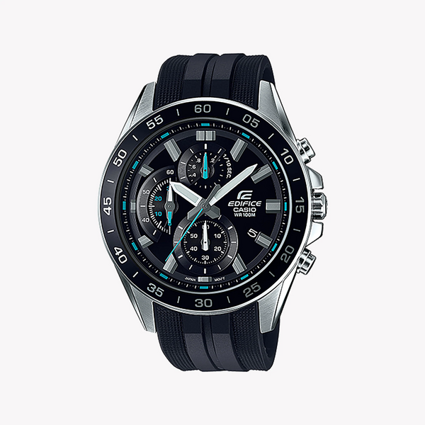 Casio Edifice Efv-550p-1avudf - Sporty Elegance Men's Watch With Black Dial And Resilient Band by i-watch