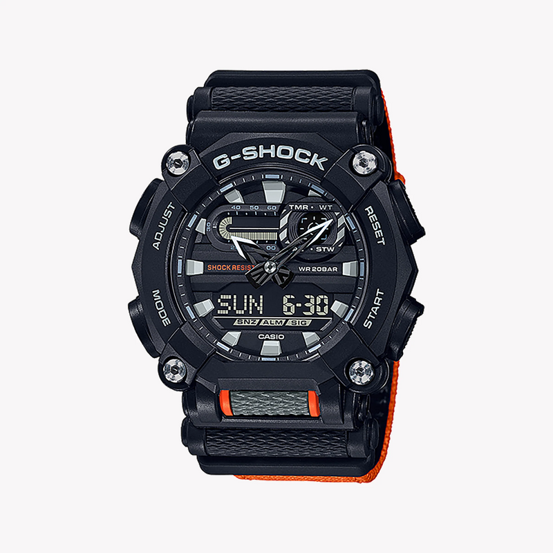 Casio G-Shock Ga-900c-1a4dr Bold Adventurer - Men's Resilient Timepiece With Super Illuminator by i-watch