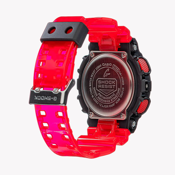 Casio G-Shock Ga-110rb-1adr - Adventure-Ready Black & Pink Timepiece For Men by i-watch