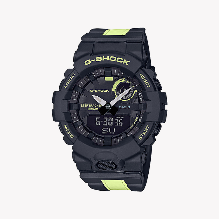 CASIO G-SHOCK GBA-800LU-1A1DR - ADVENTURE-READY MEN'S WATCH WITH FITNESS TRACKER & WATER RESISTANCE