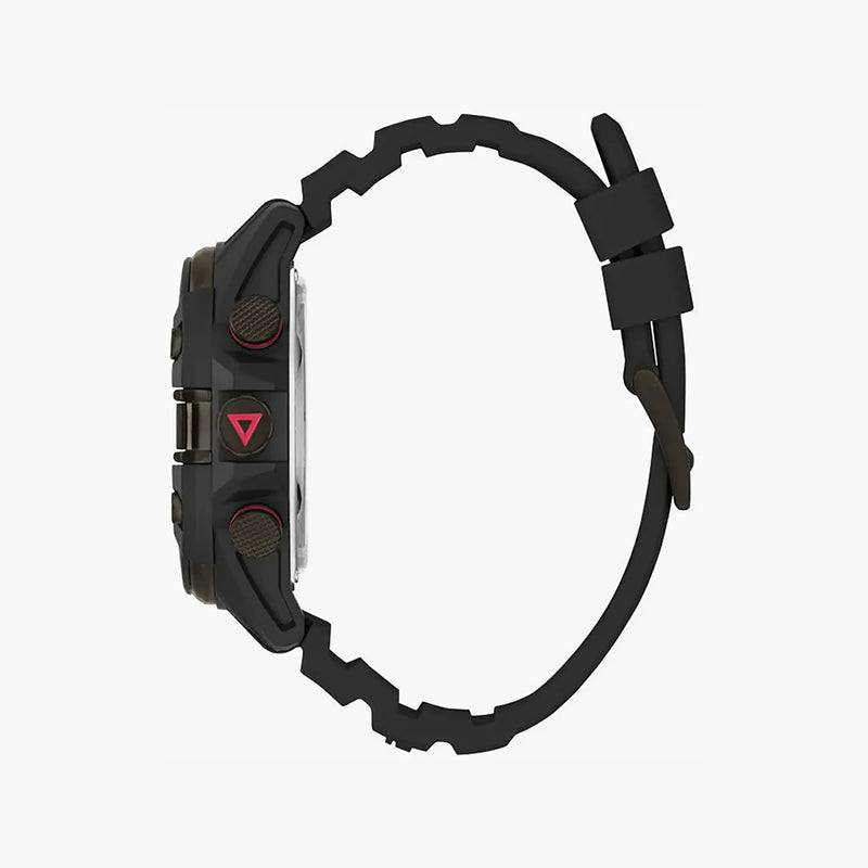 GUESS GW0269G3 BOLD ELEGANCE - MODERN BLACK TIMEPIECE FOR THE DISTINGUISHED MAN-i-Watch-2