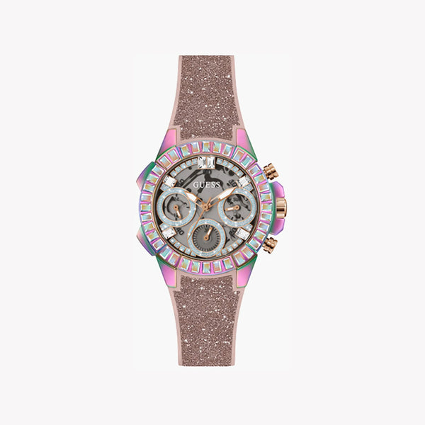 Guess Women's Multicolor Silicone Watch, Stainless Steel | Gw0313l4 by i-watch
