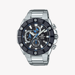 CASIO EDIFICE EFR-569DB-1AVUDF - SPORTY SOPHISTICATION MEN'S WATCH WITH BLACK DIAL & STAINLESS STEEL BAND