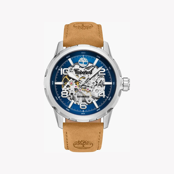 Timberland Men's Silver Leather Watch, Multicolor Dial | Tdwge0041801 by i-watch