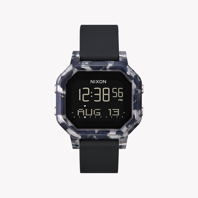 Nixon Men's Black Rubber Watch, Plastic Case | A1210-2882 by i-watch