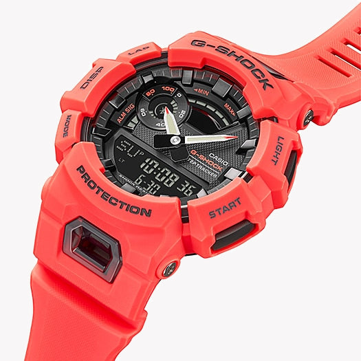 CASIO G-SHOCK GBA-900-4ADR SPORTY STYLE - PINK POWERHOUSE MEN’S WATCH with Bluetooth & 200m Water Resistance