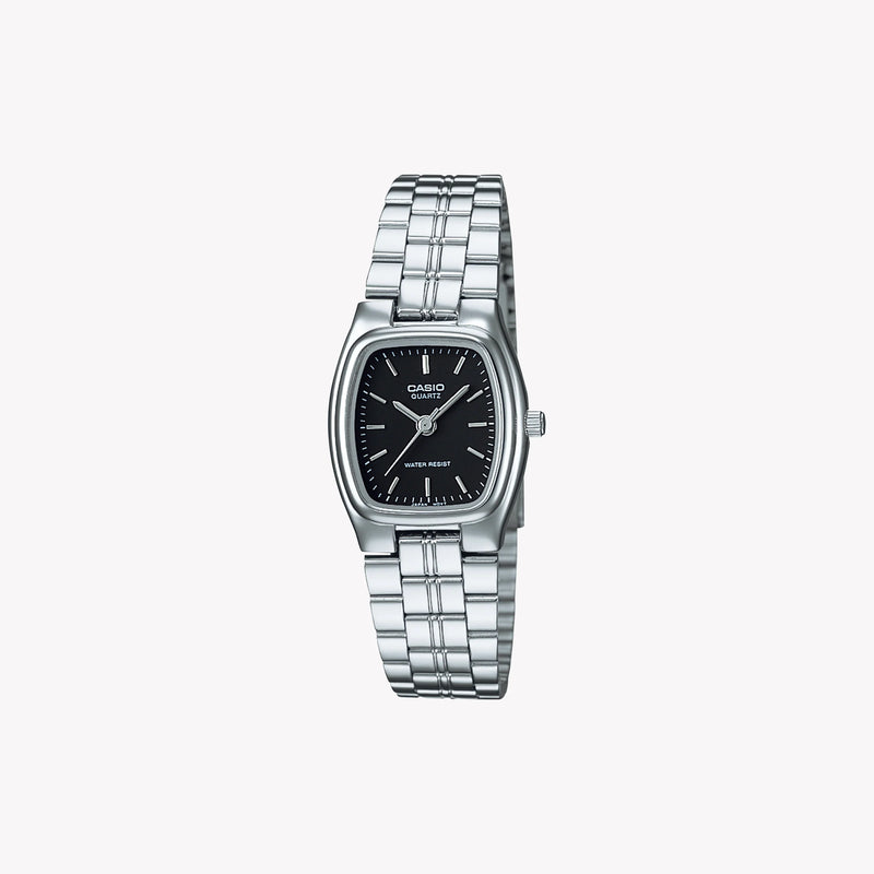 Casio Women's Silver Stainless Steel Watch, Silver Dial | Ltp-1169d-1ardf by i-watch