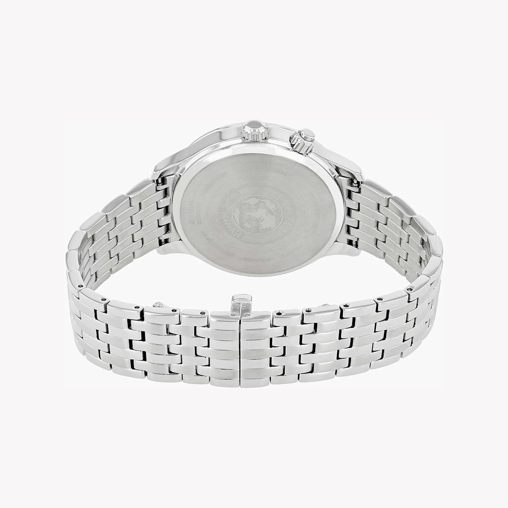 CITIZEN AP1050-56L - ELEGANT ECO-DRIVE MENS WATCH WITH BLUE DIAL & STAINLESS STEEL BRACELET-i-Watch-3