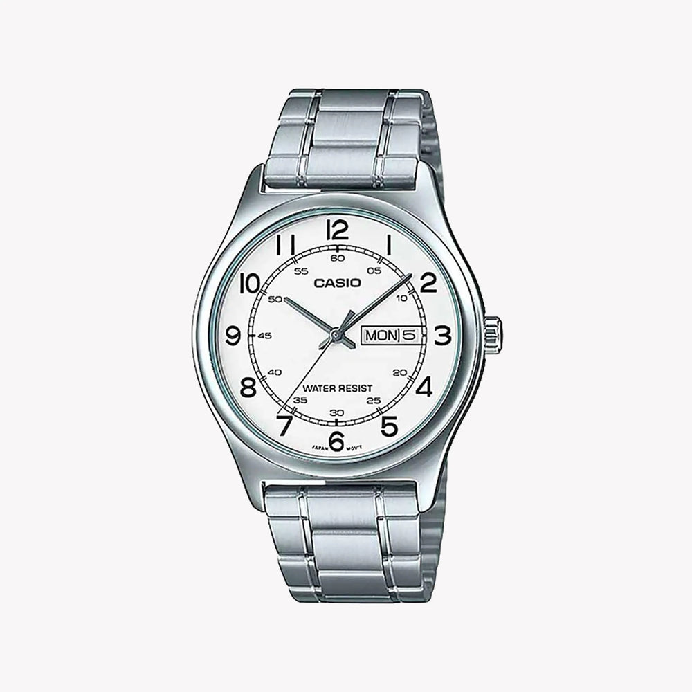 Seiko Men's Stainless Steel Watch, White Dial | Mtp-V006d-7budf by i-watch
