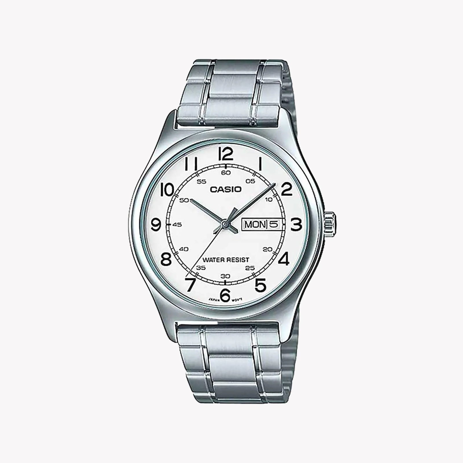 Seiko Men's Stainless Steel Watch, White Dial | Mtp-V006d-7budf by i-watch