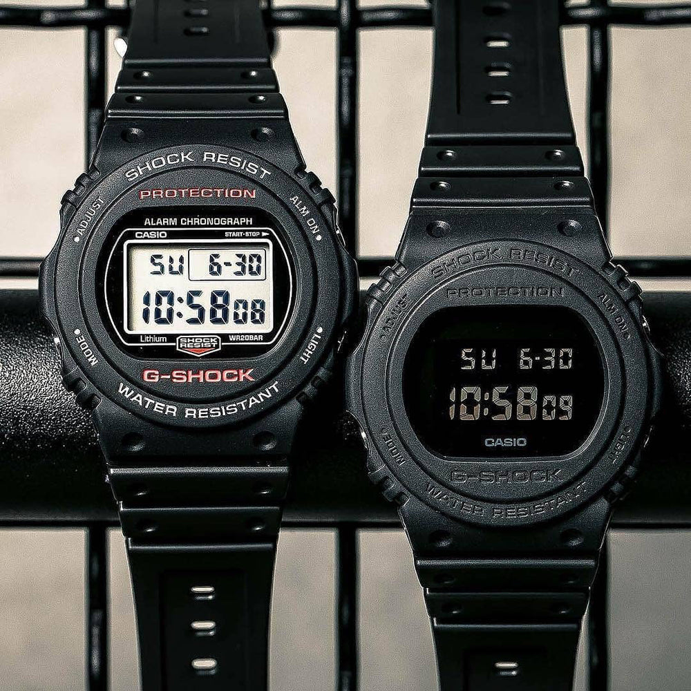 Casio G-Shock Dw-5750e-1dr - Rugged Adventure Timepiece For Men by i-watch