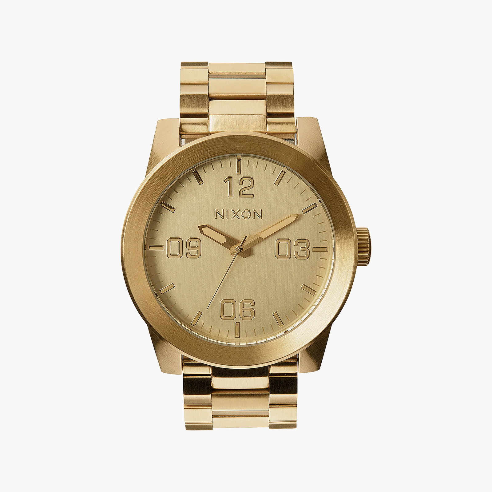Nixon Men's Gold Stainless Steel Watch, Gold Dial | A346-502 by i-watch