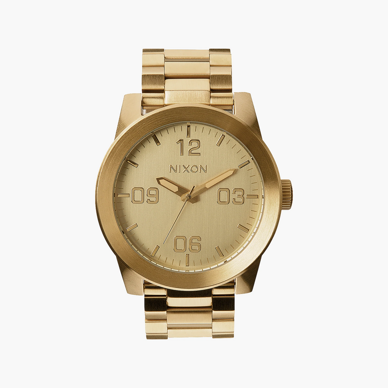 Nixon Men's Gold Stainless Steel Watch, Gold Dial | A346-502 by i-watch
