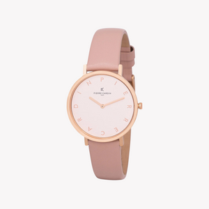 Pierre Cardin Women's Rose Gold Watch, Pink Dial | Cbv.1124 by i-watch